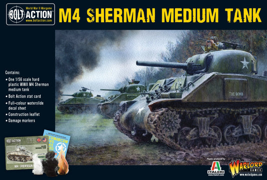 M4 Sherman medium tank (plastic)