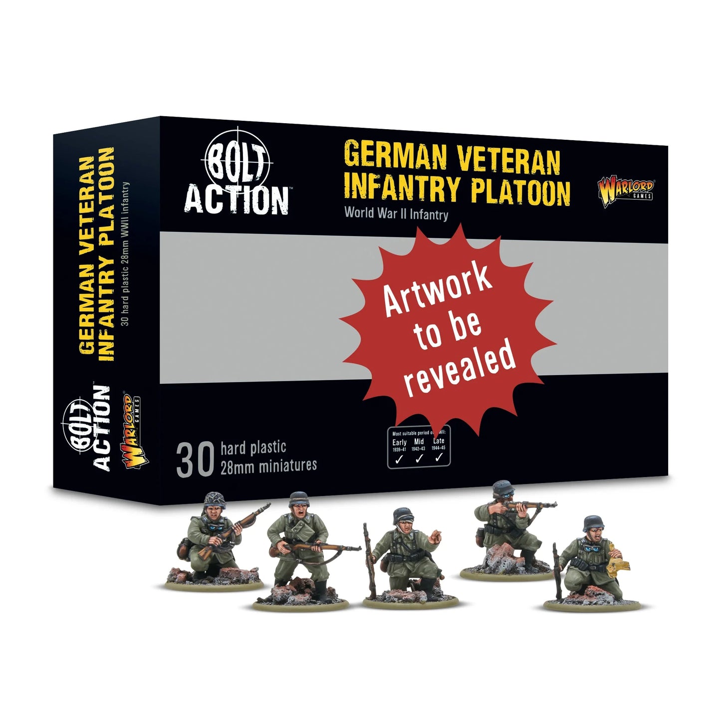 German Veteran Infantry Platoon (Pre-Order)