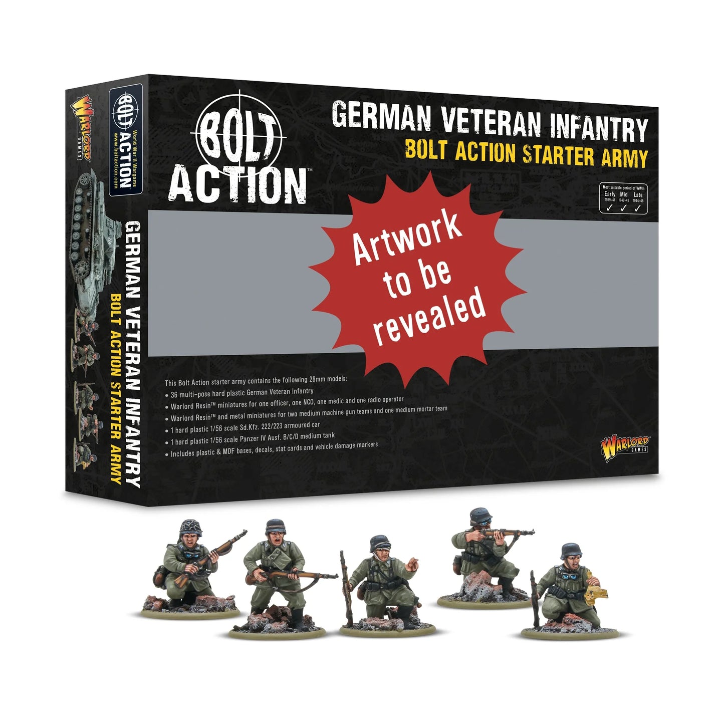 German Veteran Infantry Starter Army (Pre-Order)