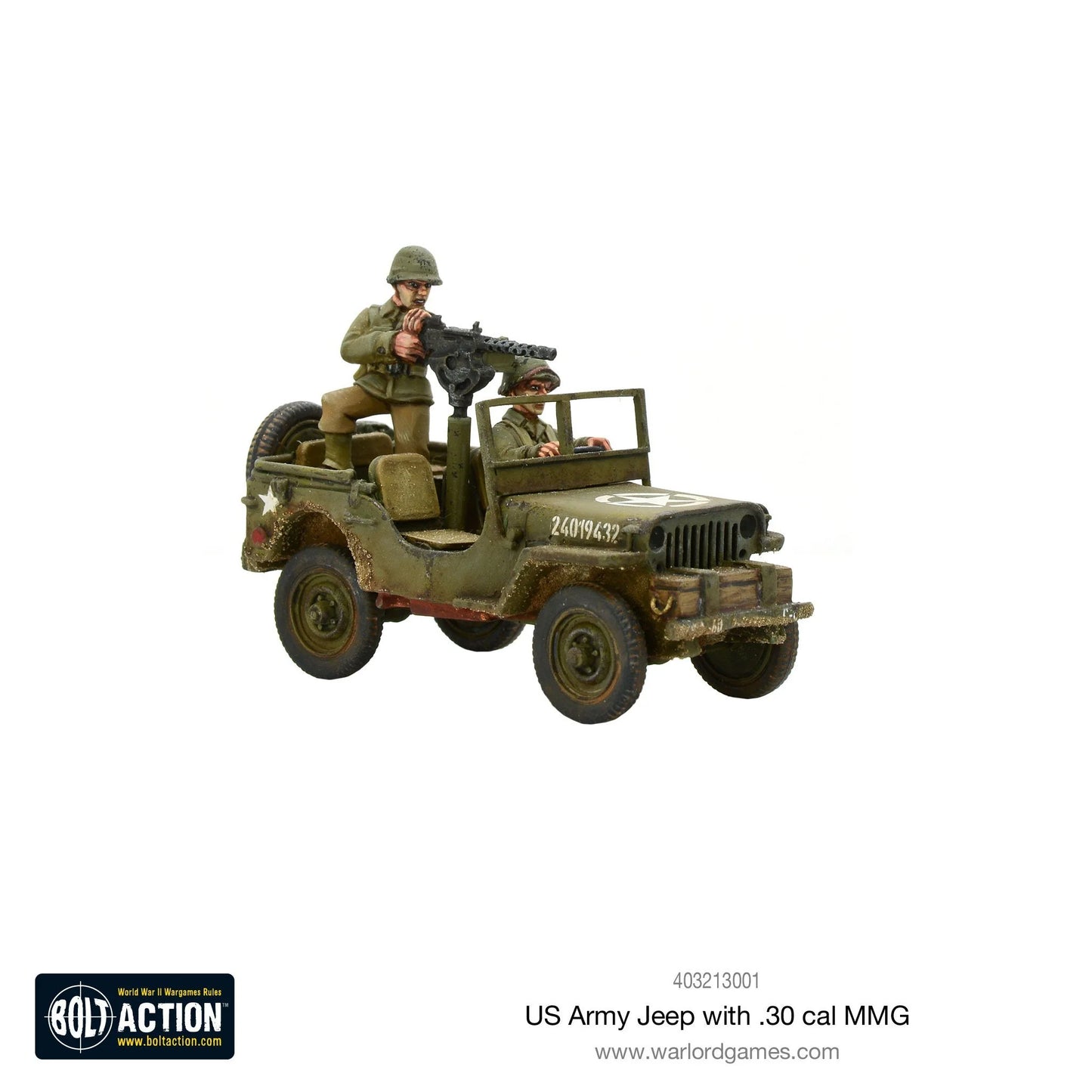 US Army Jeep with 30 Cal MMG