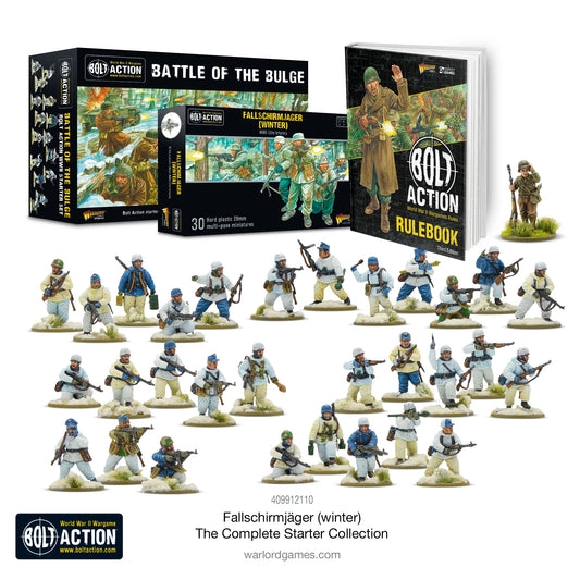 Bolt Action - Fallschirmjäger (Winter) The Complete Starter Collection (Pre-Order)