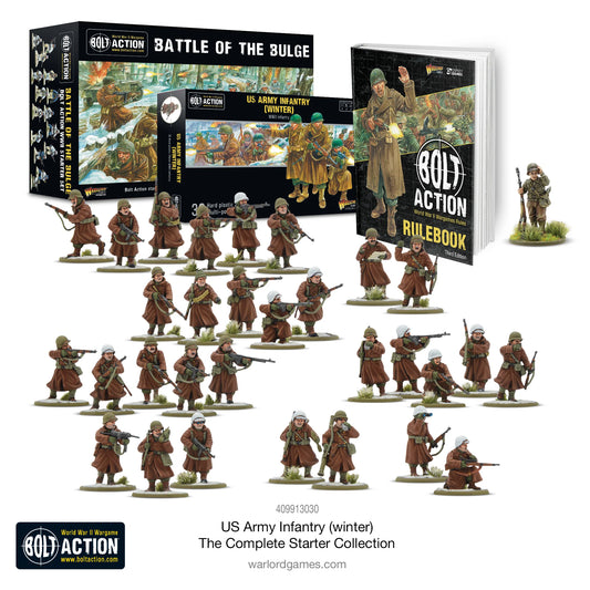 Bolt Action - US Army (Winter) The Complete Starter Collection (Pre-Order)