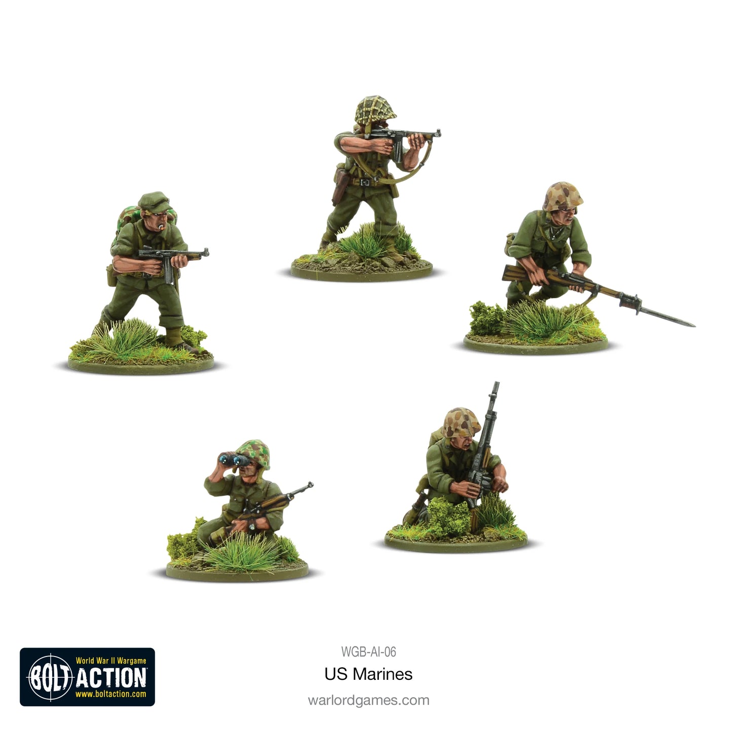 US Marines plastic box set