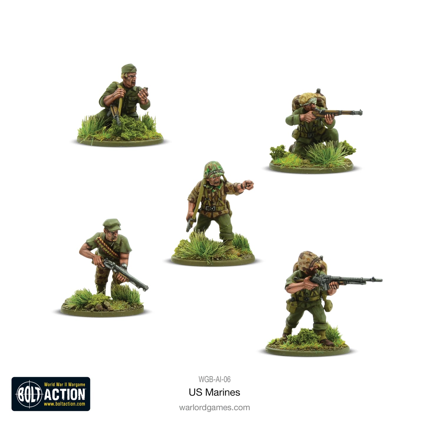 US Marines plastic box set