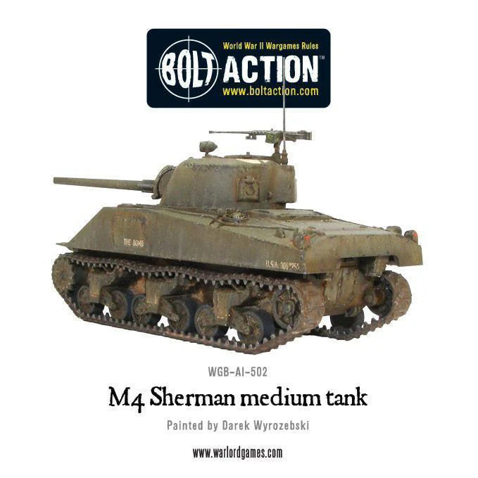 M4 Sherman medium tank (plastic)