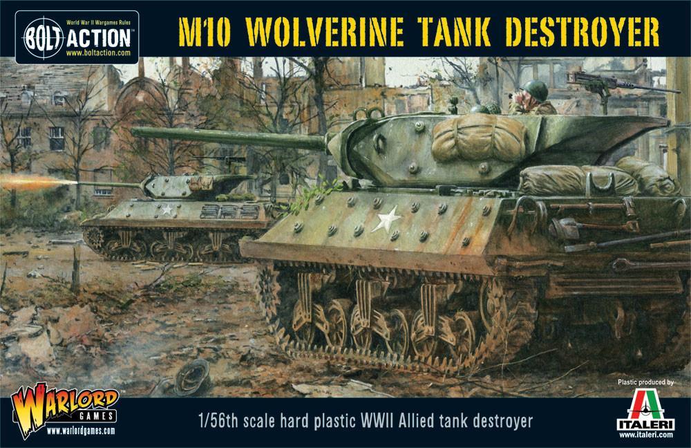 M10 Tank Destroyer/Wolverine (Plastic Box)