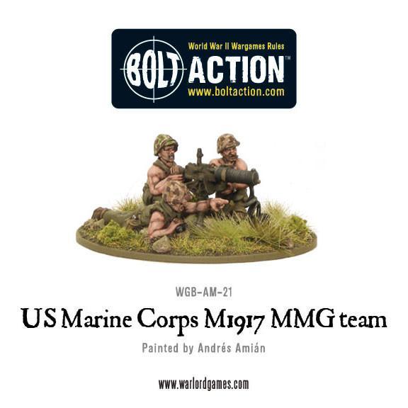 USMC M1917 MMG Team