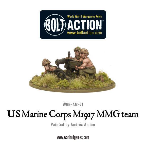 USMC M1917 MMG Team