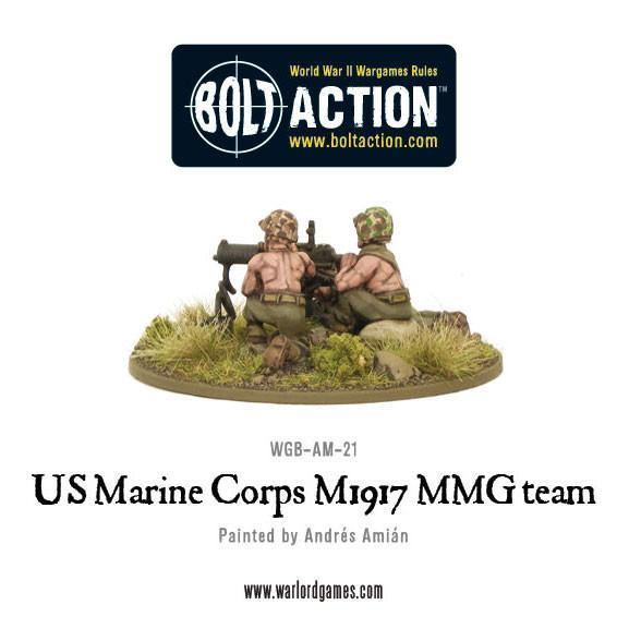 USMC M1917 MMG Team