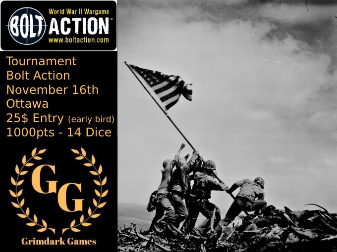 Bolt Action Tournament - November 16th