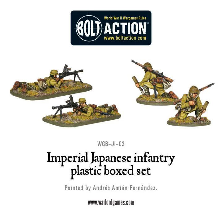 Imperial Japanese infantry plastic boxed set