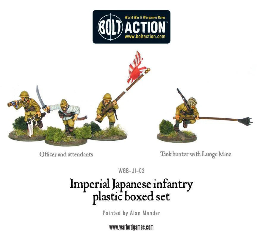 Imperial Japanese infantry plastic boxed set