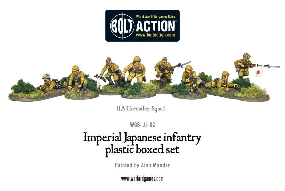 Imperial Japanese infantry plastic boxed set