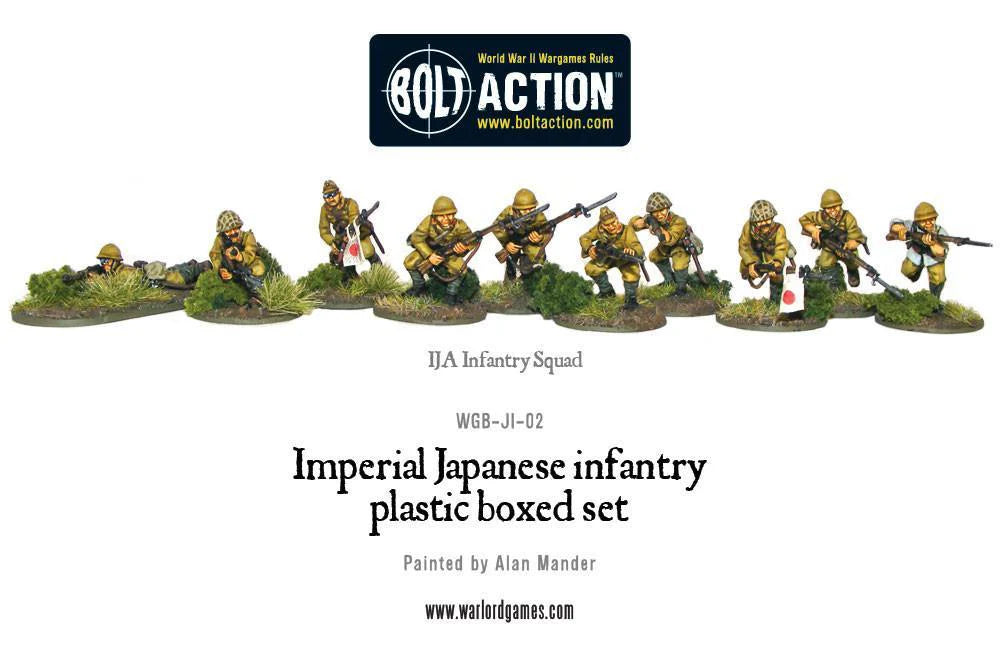 Imperial Japanese infantry plastic boxed set