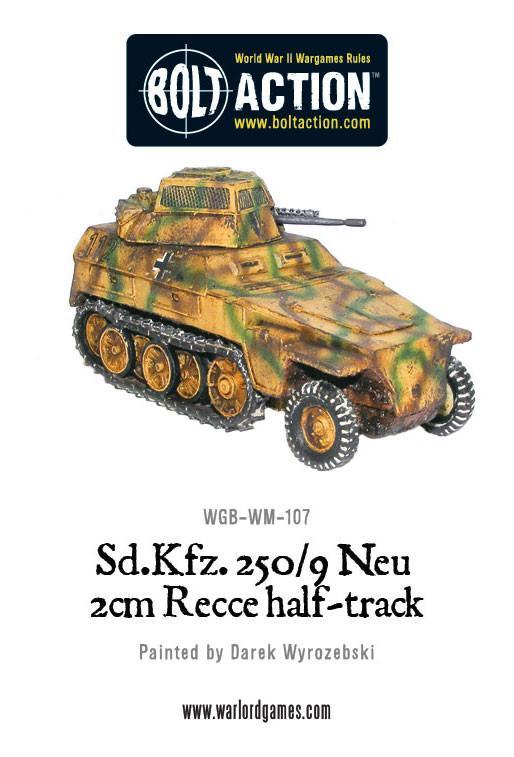 Sd.Kfz 250/9 Neu 2cm Recce half track