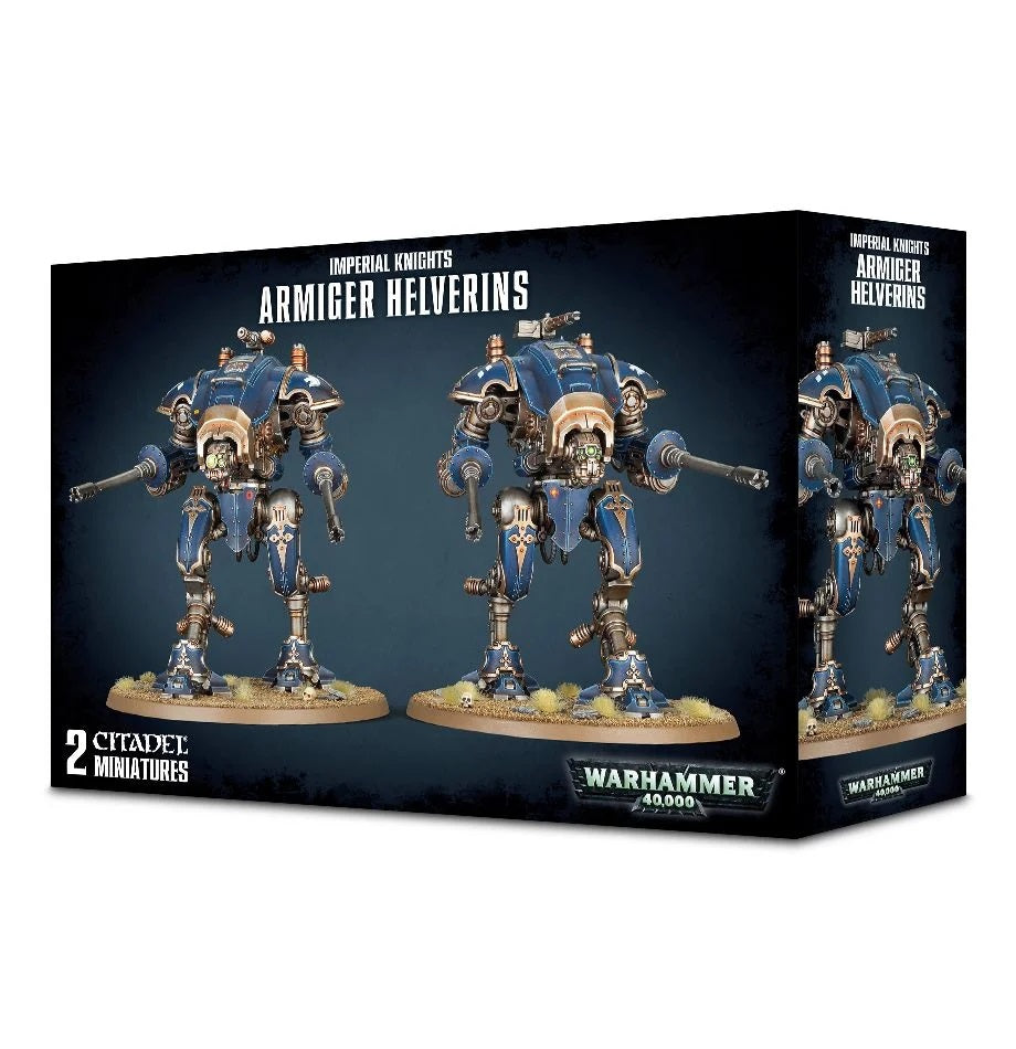 Armiger-Class knights (Warglaive, Helverine) – Grimdark Games